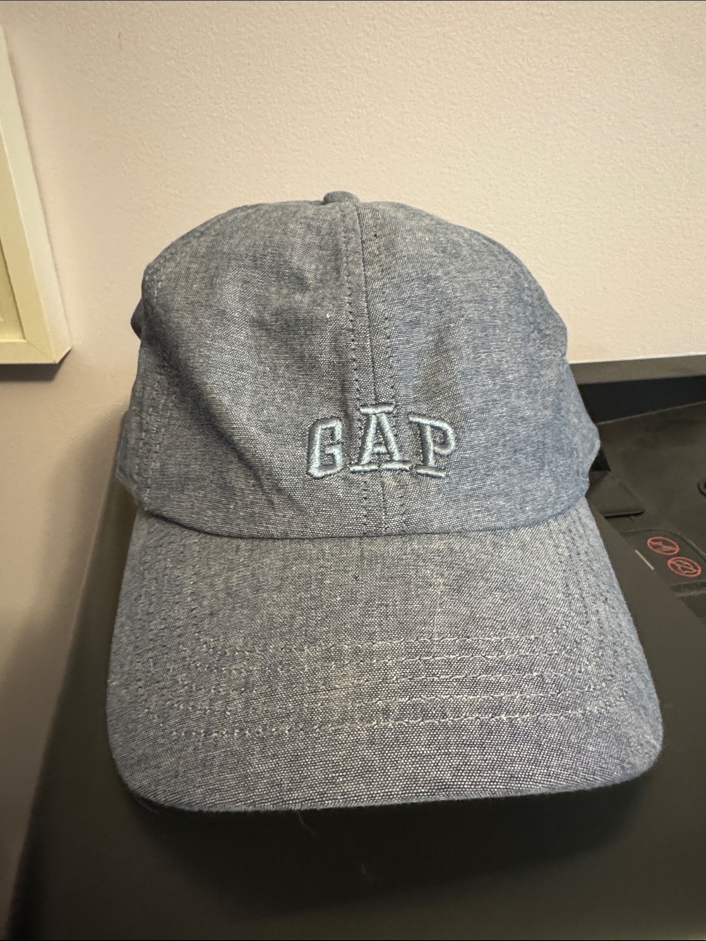 GAP Light Blue Embroidered Logo Baseball Cap